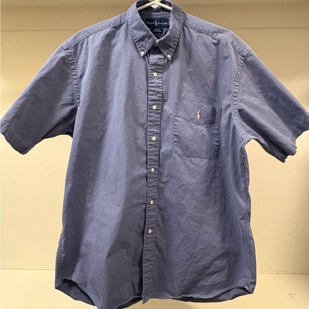 Ralph Lauren Blue Button-Up